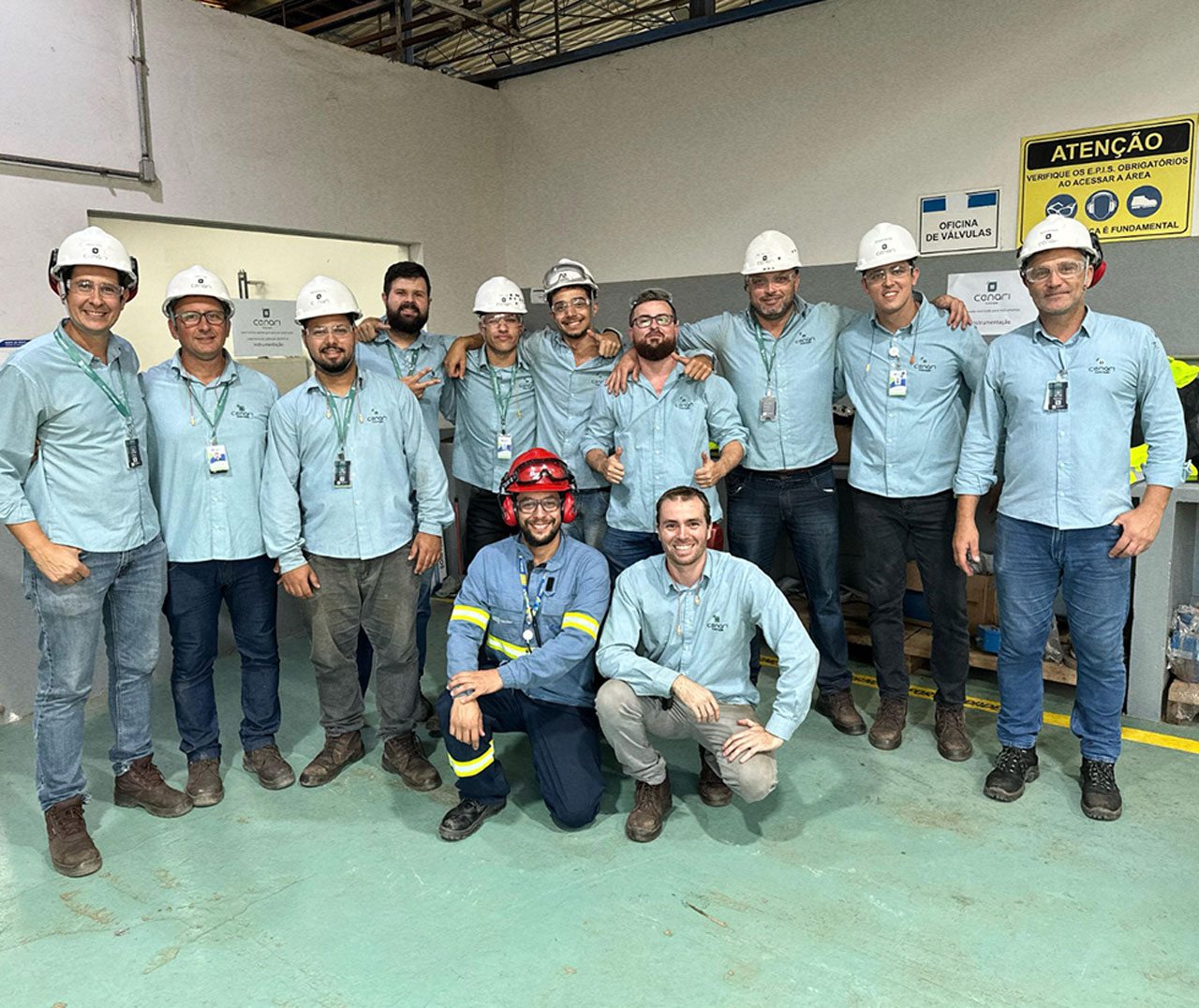 Equipe Cenari Automação em Parada Geral